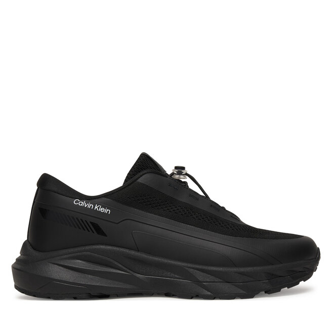 Sneakersy Calvin Klein Low Cut Lace-Up V3X9-83315-1903 D Czarny - chłopięce