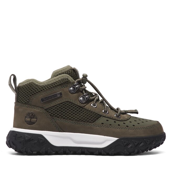 Trzewiki Timberland Gs Motion 6 Lthr Super Ox TB0A67AVA581 Zielony - chłopięce