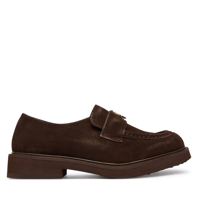 Loafersy Patrizia Pepe PJ445.24 Brązowy ciemny - kobiece