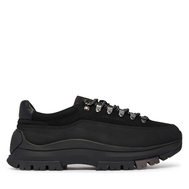 Sneakersy Calvin Klein Hybrid Trek Lace Up Nu HM0HM02328 Czarny - męskie