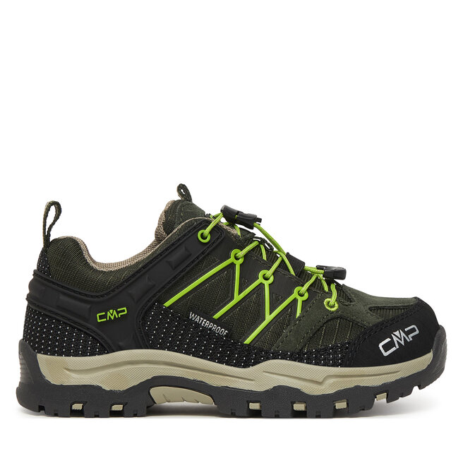 Trekkingi CMP Kids Rigel Low Trekking Wp 3Q54554 Zielony - dziecięce