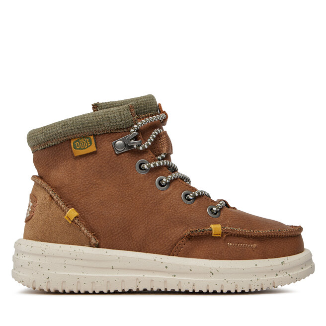 Trzewiki Hey Dude Bradley Boot Youth 40269-267 Brązowy - chłopięce