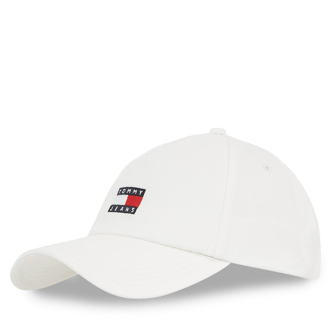 Czapka z daszkiem Tommy Jeans Tjw Heritage Core 5 Panel Cap AW0AW16991 Biały -