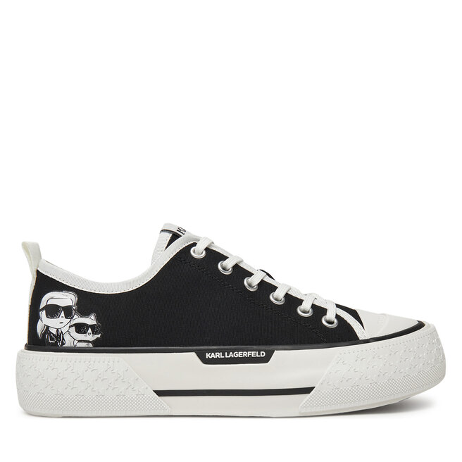 Trampki KARL LAGERFELD KL60614T Czarny - kobiece