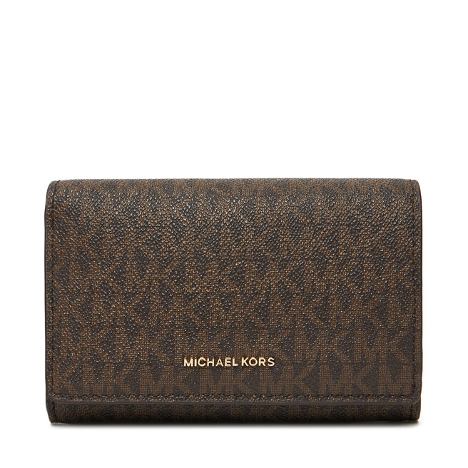 Portfel MICHAEL Michael Kors 32T5GJ6D9B Brązowy -