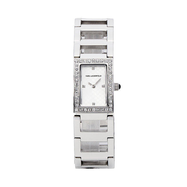 Zegarek KARL LAGERFELD R0553103504 Srebrny -