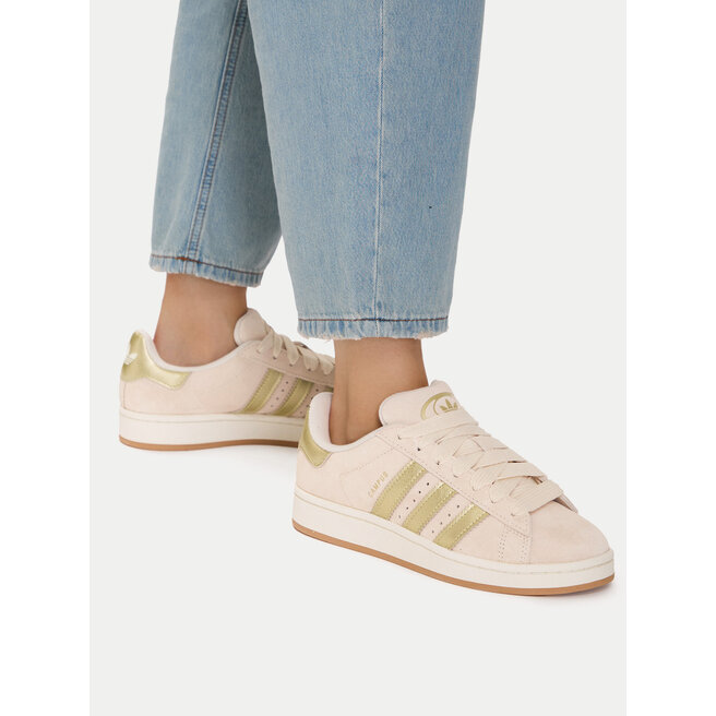 Sneakersy adidas Campus 00S IH4365 Écru - kobiece