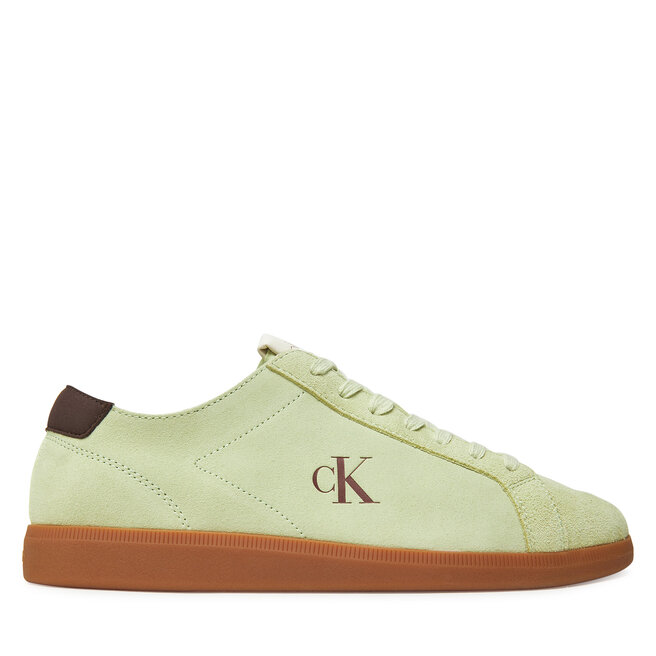 Sneakersy Calvin Klein Jeans Low Profile Cupsole Su Zielony - męskie