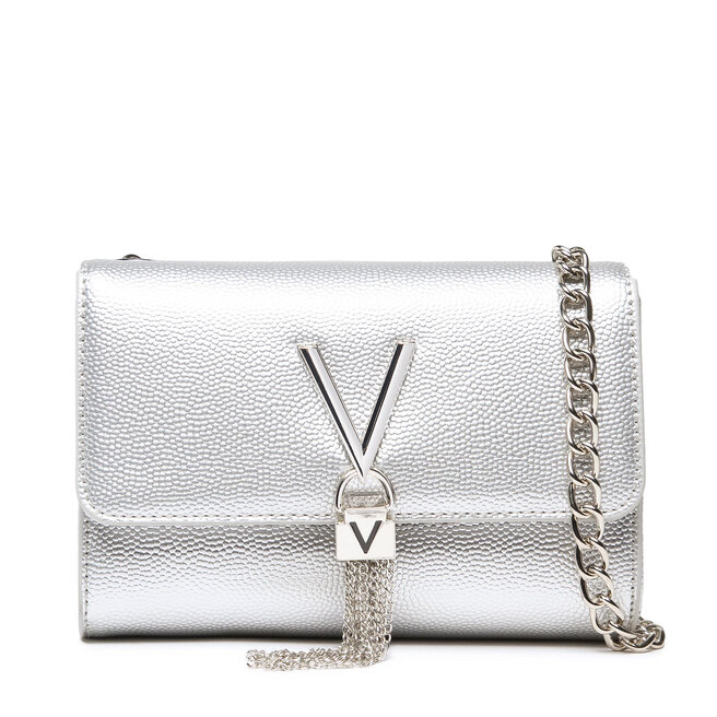 Torebka Valentino Divina VBS1R403G Srebrny -