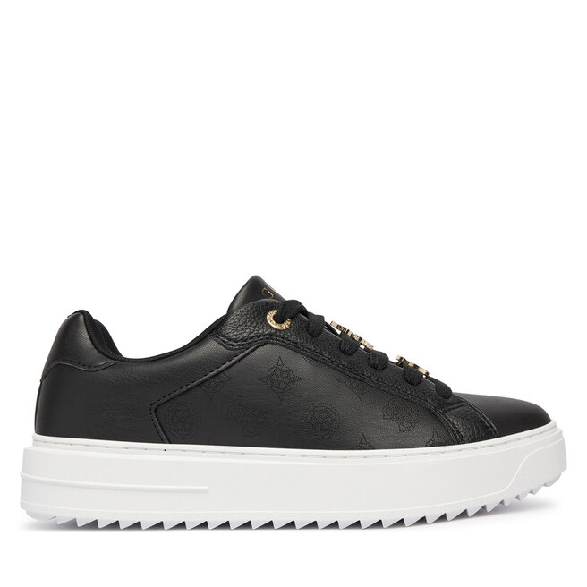 Sneakersy Guess FLFDUE ELE12 Czarny - kobiece