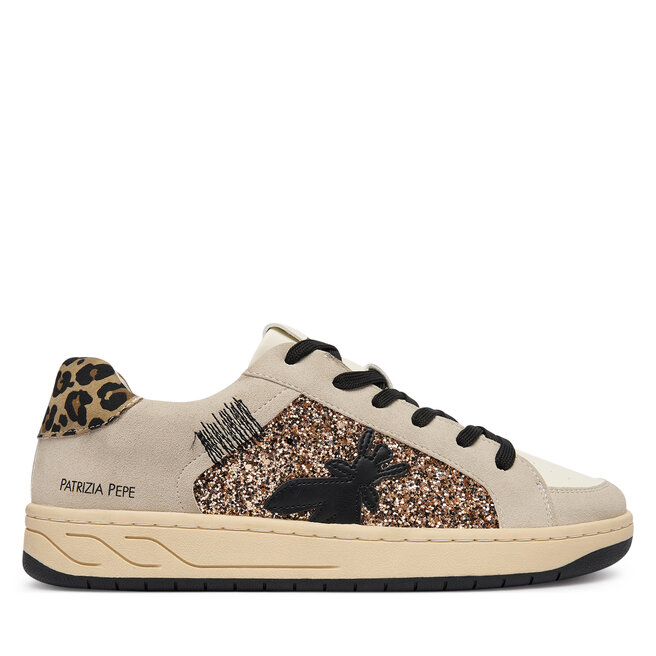 Sneakersy Patrizia Pepe PK420.06 Beżowy jasny - kobiece