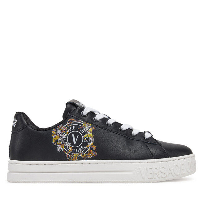 Sneakersy Versace Jeans Couture 78VA3SK3 Czarny - kobiece