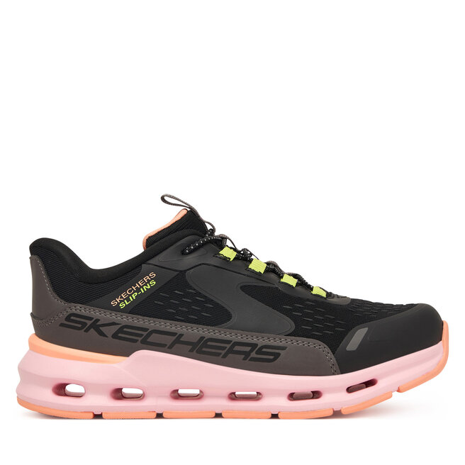 Sneakersy Skechers Glide-Step - Vista Lane 303654L/BKMT Czarny - dziewczęce
