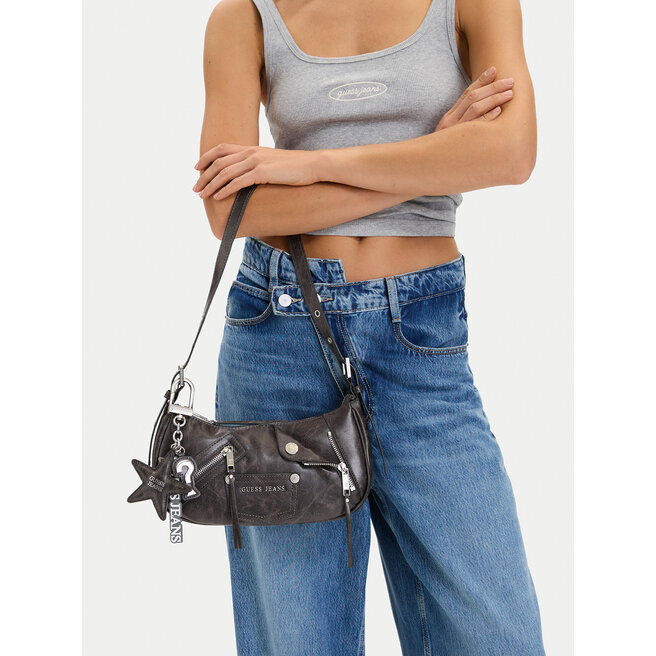 Torebka Guess Jeans CEO-GUESS-S-006-10 Szary ciemny -