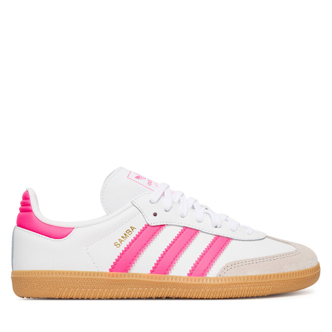 Sneakersy adidas Samba Og C JQ2827 Biały - dziewczęce