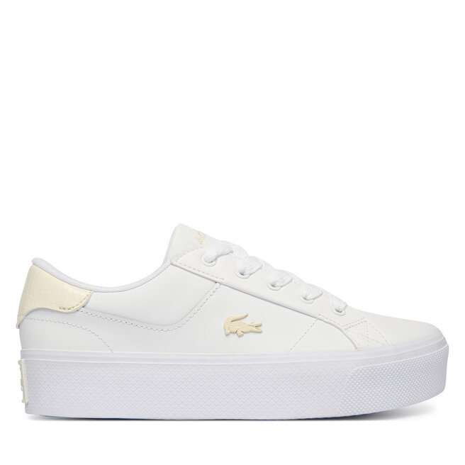 Sneakersy Lacoste Ziane Platform 50CFA0033 Biały - kobiece