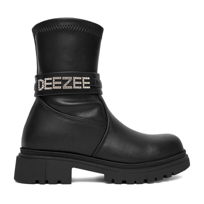 Botki DeeZee CEO-CS5819-62 Czarny - dziewczęce