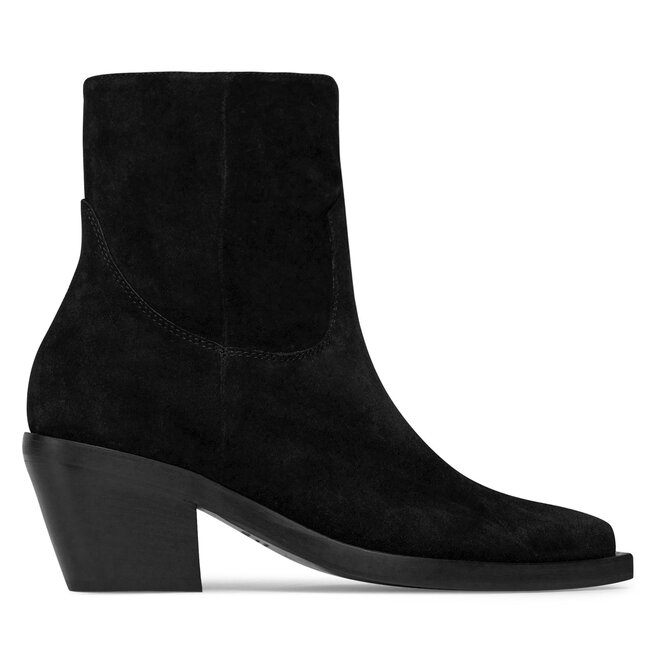 Botki PINKO Mozart Texano AI 23-24 BLKS1 102025 A0N8 Czarny - kobiece