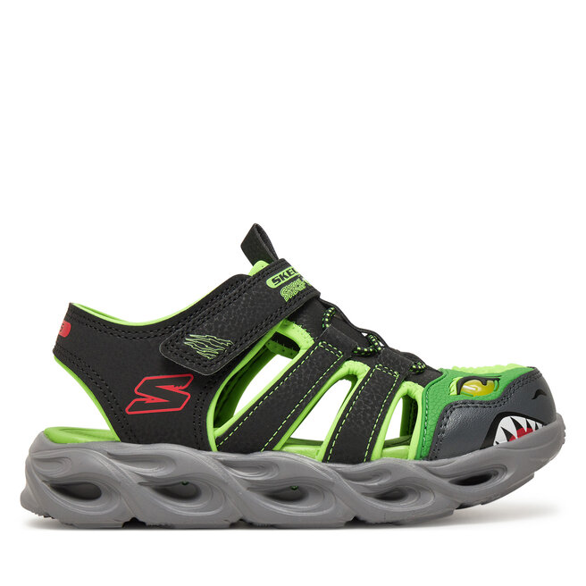 Sandały Skechers Thermo-Splash-Hydro-Flare 400613L/BKLM Czarny - chłopięce