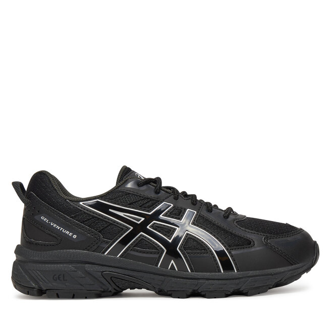 Sneakersy Asics Gel-Venture 6 Gs 1204A162 Czarny - chłopięce