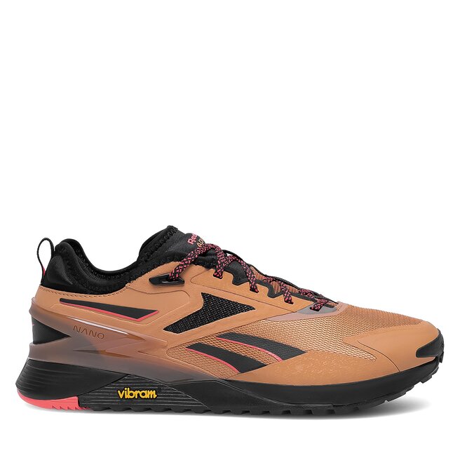 Sneakersy Reebok 100033321-W Brązowy - kobiece