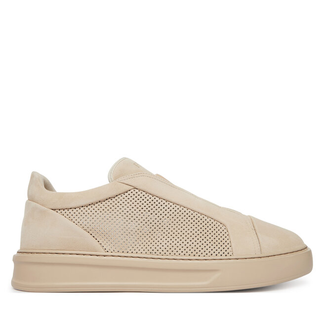 Sneakersy Fabi FU1326.A02ZIPCVG051 Écru - męskie