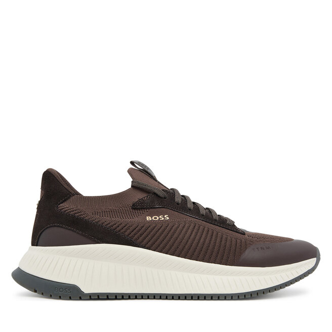 Sneakersy BOSS TTNM EVO 50523113 Brązowy - męskie