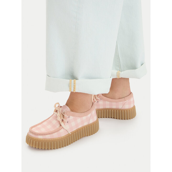 Półbuty Clarks Torhill Bee 26186298 Różowy - kobiece