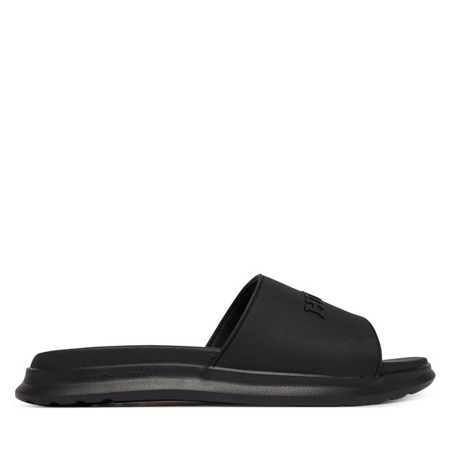 Klapki Tommy Hilfiger Dual Density Hilfiger Pool Slide FM0FM05797 Czarny -