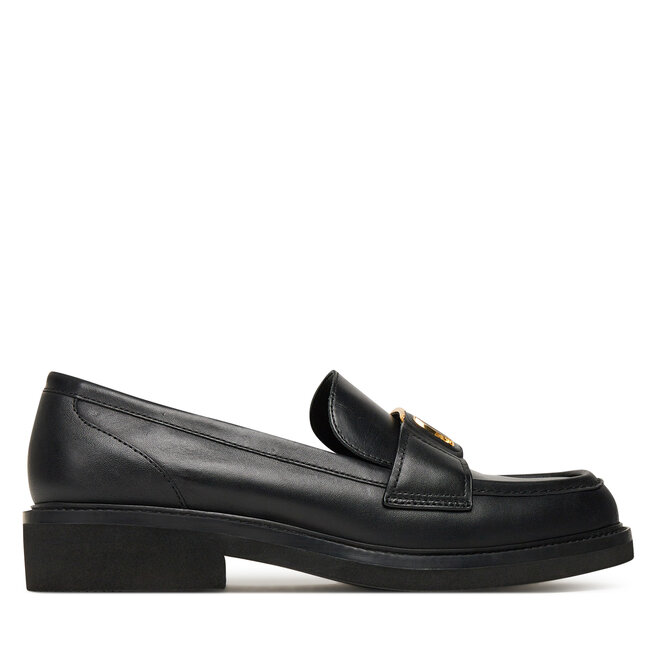 Loafersy Guess FLPSHU LEA14 Czarny - kobiece