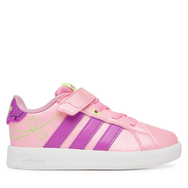Sneakersy adidas Grand Court 3.0 Girls Shoes Infant KI1757 Różowy - dziewczęce