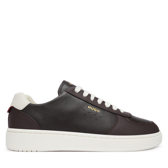 Sneakersy HUGO Neston 50568987 Brązowy - męskie