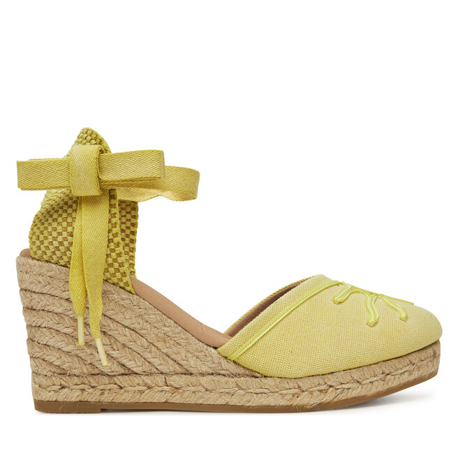Espadryle Genuins Vela Sunset G106495 Żółty - kobiece