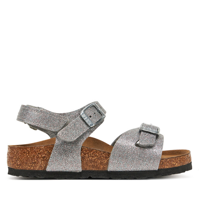 Sandały Birkenstock 1029477 S Srebrny - dziewczęce