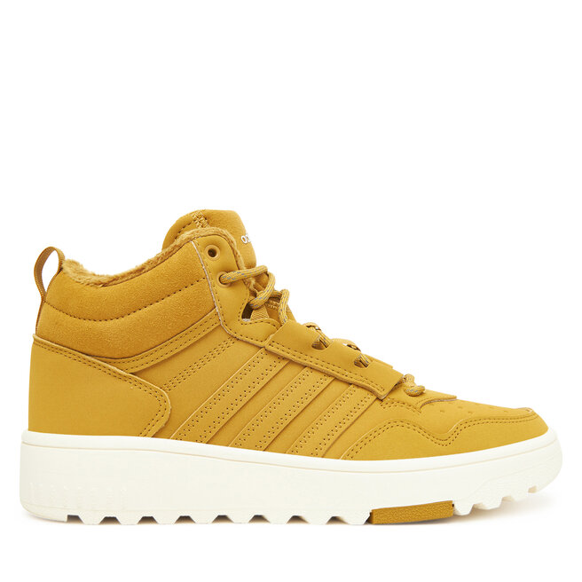 Sneakersy adidas Hoops 4.0 Mid JQ5365 Żółty - chłopięce