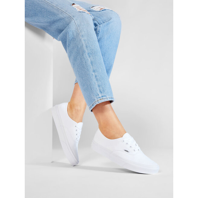 Tenisówki Vans Authentic VN000EE3W00 Biały - kobiece