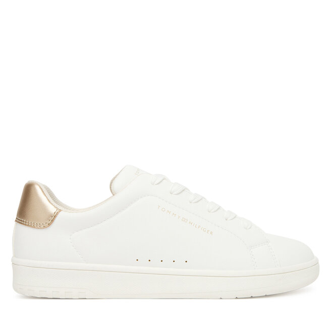 Sneakersy Tommy Hilfiger Low Cut Lace Up Sneaker T3A9-33976-1355 D Biały - dziewczęce