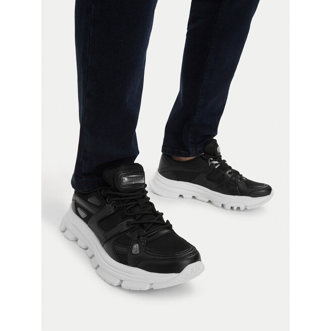 Sneakersy Armani Exchange XM001678 AF19226 UC001 Czarny - męskie