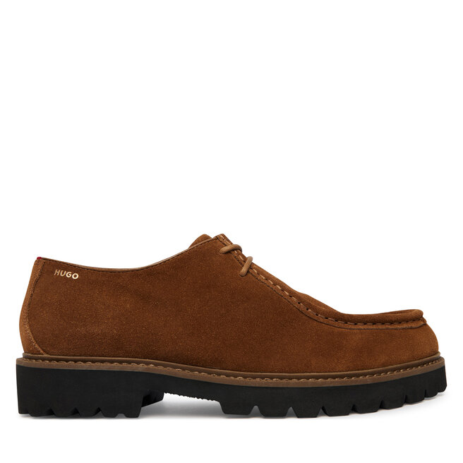 Półbuty HUGO Draven 50573676 Brązowy - męskie