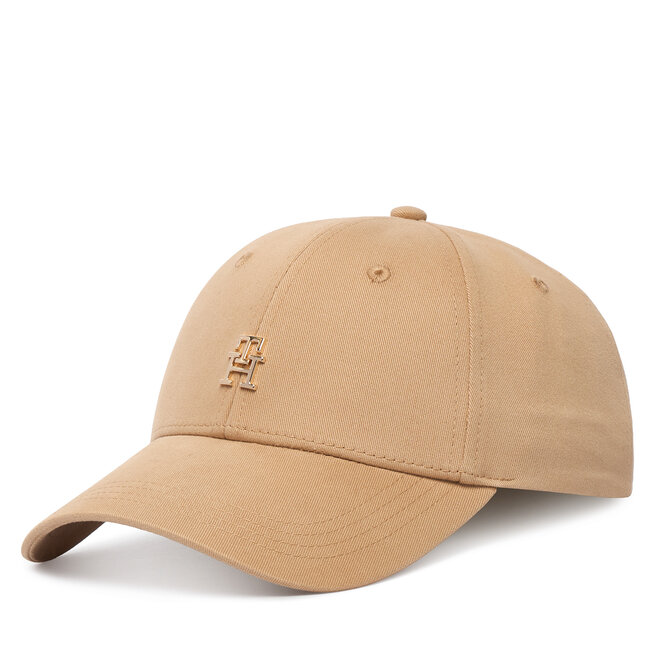Czapka z daszkiem Tommy Hilfiger Elevated Chic AW0AW17631 Beżowy -