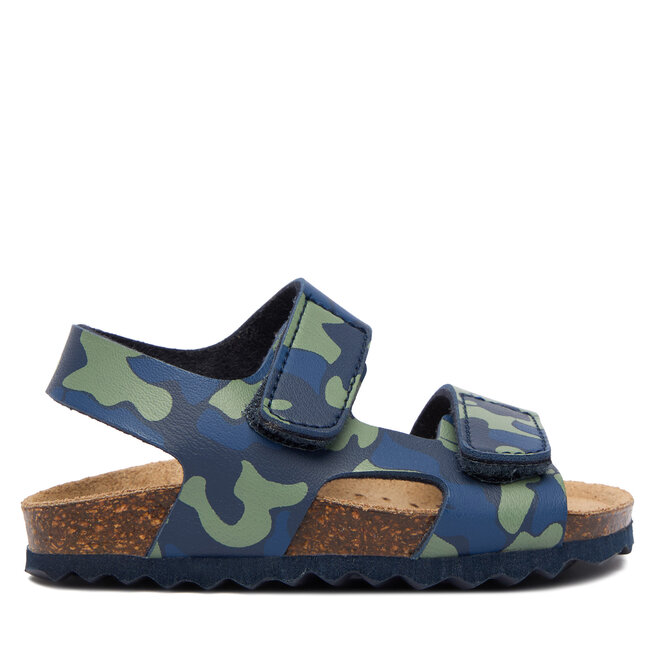 Sandały Geox B Sandal Chalki B552QB 00004 CF44L M Granatowy - chłopięce