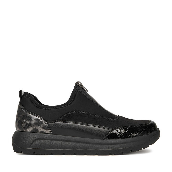 Sneakersy Remonte D2V01-04 Czarny - kobiece