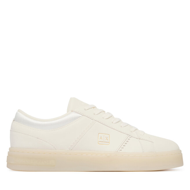 Sneakersy Armani Exchange XW002782 AF25079 M0107 Kremowy - kobiece