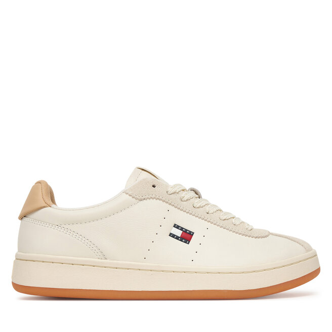 Sneakersy Tommy Jeans Archive '98 Unlined EN0EN02983 Écru - kobiece