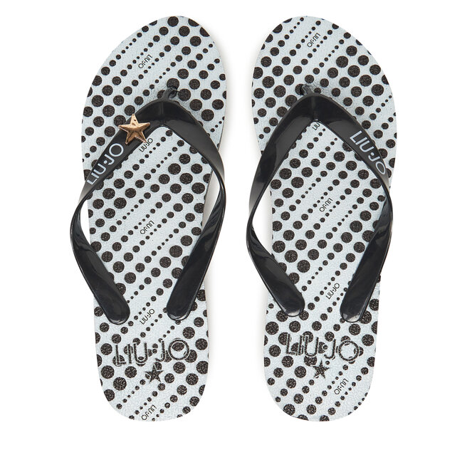 Japonki Liu Jo Ciabatta VA5188 E1005 Czarny -