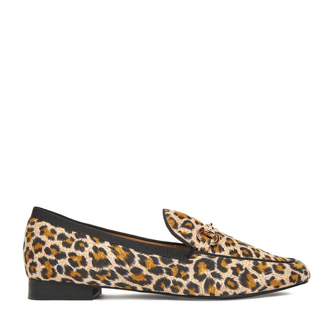 Loafersy Sergio Bardi WFA3753-1Z-SB Beżowy - kobiece