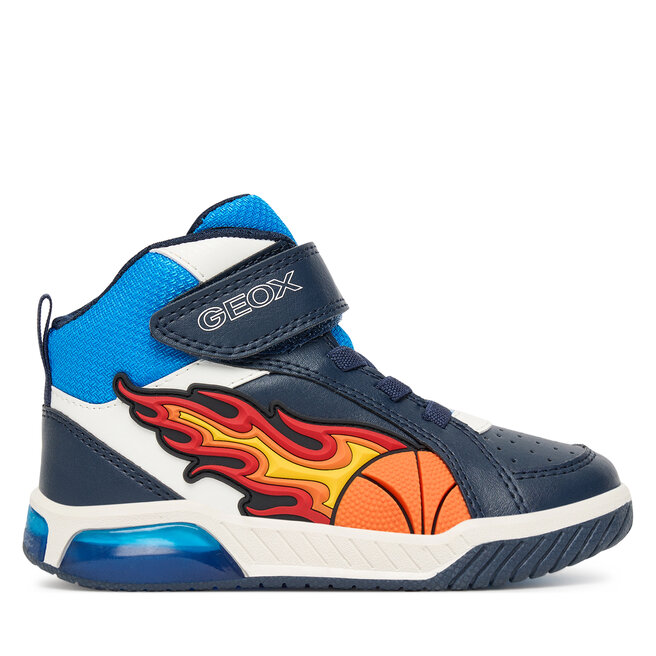 Sneakersy Geox J Inek J569CC 05411 C0693 S Granatowy - chłopięce