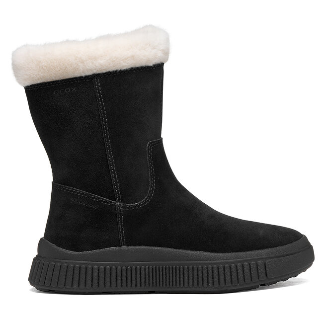 Kozaki Geox J Laquinny Girl Wpf J56NFB 00022 C9997 S Czarny - dziewczęce