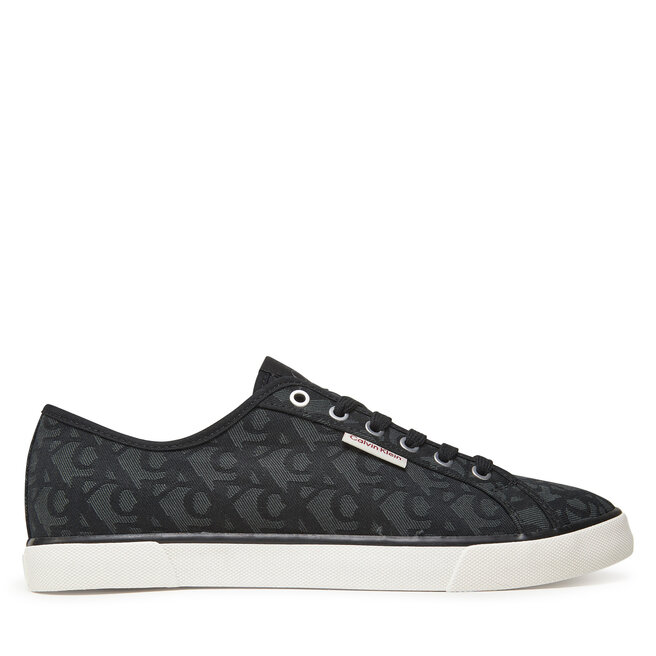 Tenisówki Calvin Klein Jeans Ess Vulc Low Mg Cv Mono YM0YM01368 Czarny - męskie