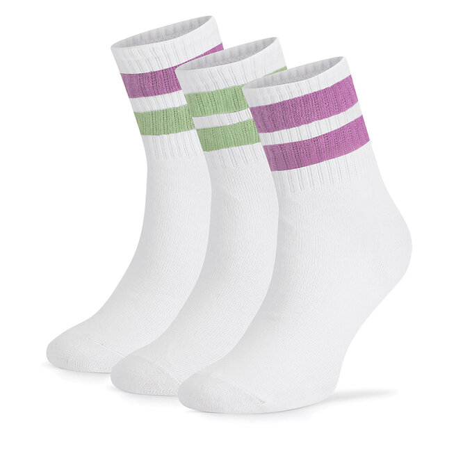 Skarpety krótkie Sprandi 0UB-001-AW24 (3-PACK) Fioletowy - kobiece